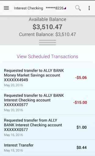 Ally Mobile Banking 4