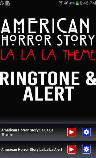 American Horror Story La La La 1