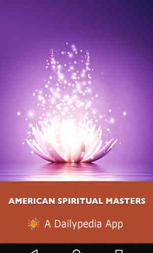 American Spiritual Masters 1