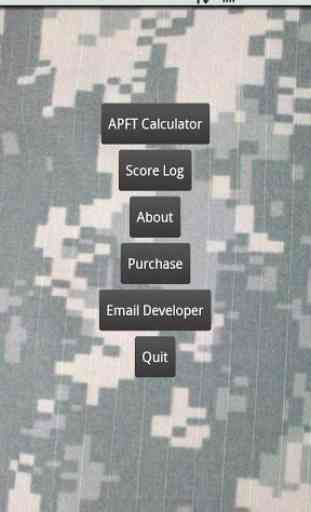 APFT Calculator w/ Score Log 2
