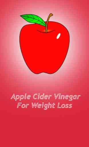 Apple Cider Vinegar Weightloss 1
