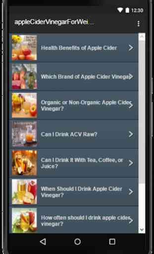 Apple Cider Vinegar Weightloss 2