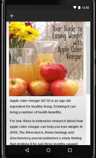 Apple Cider Vinegar Weightloss 3