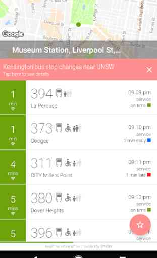 Arrivo Sydney Transit App 2
