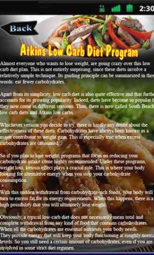 Atkins Low Carb Diet Program 2