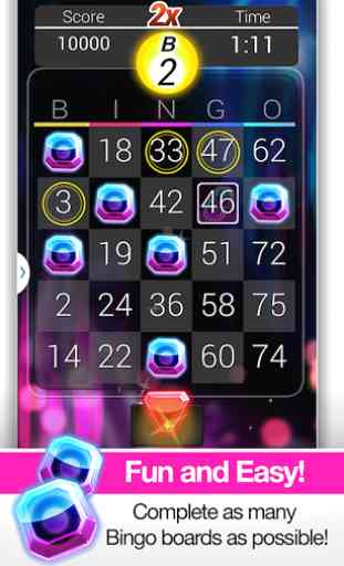 Bingo Gem Rush Free Bingo Game 1