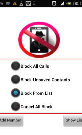 Block unwanted calls 1