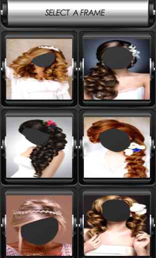 Bridal Hairstyle Photo Montage 2