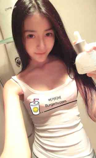 BurgerTV korean girl liveshow 1