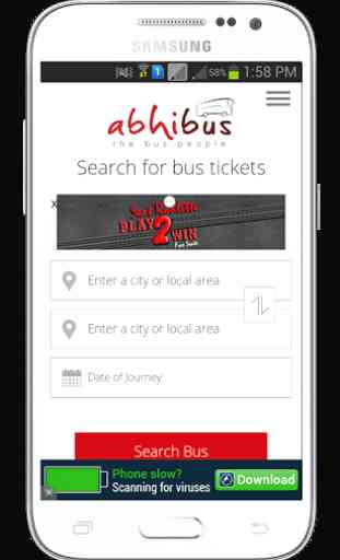 Bus Tickets Booking - Free App 4