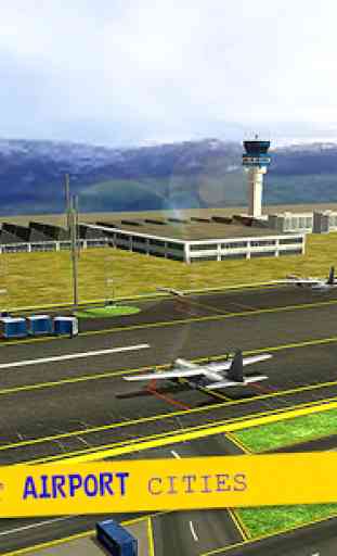 Cargo Plane City Airport 3