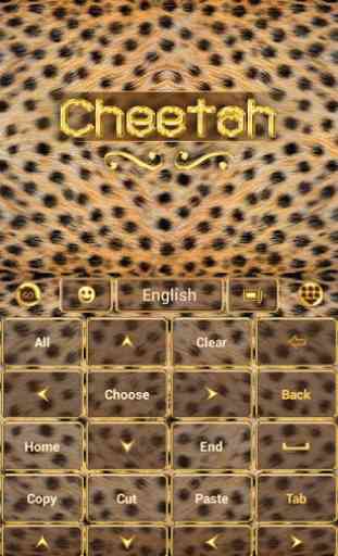 Cheetah GO Keyboard Theme 2