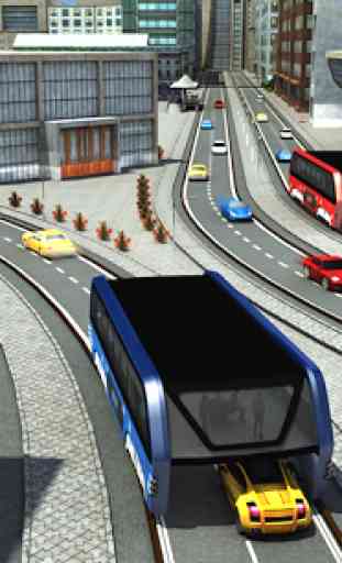 China Elevated Bus Driver 3D 2
