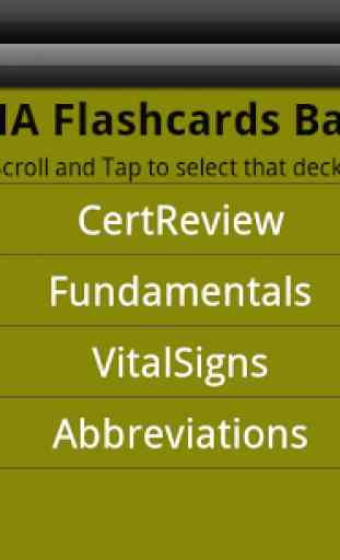 CMA Flashcards Basic 4