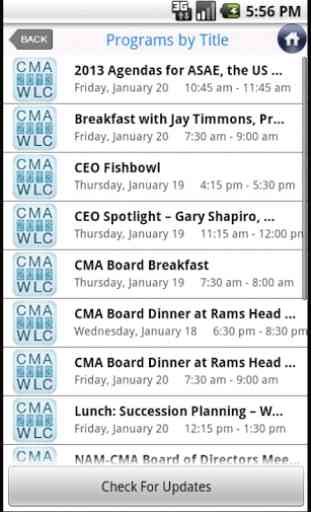 CMA Mobile App 3