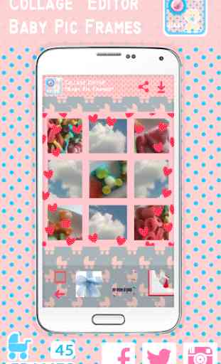 Collage Editor Baby Pic Frames 2