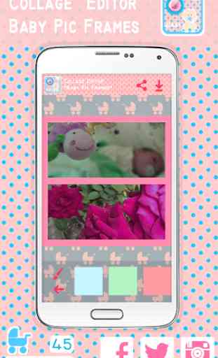 Collage Editor Baby Pic Frames 3