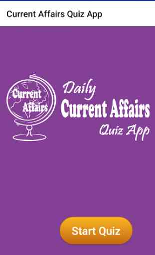 Current Affairs & GK Quiz App 2
