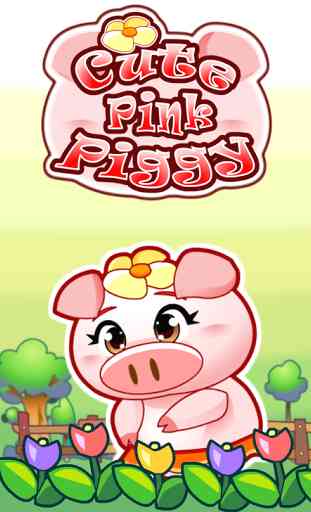 Cute Pink Piggy 1