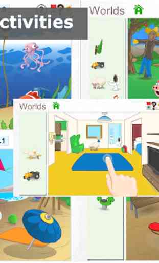 Deedu Worlds - Game for kids 1