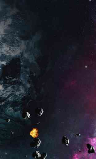 Earth Space Live Wallpaper 2