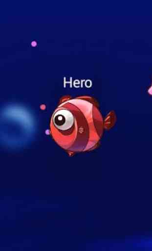 Fish war: Dots Eater Battle 3