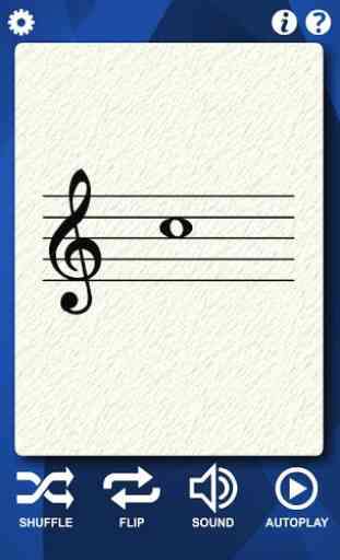 Flute Notes Flash Cards 1