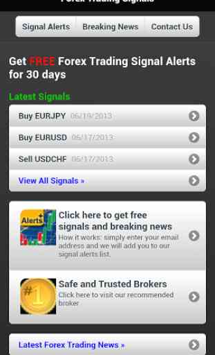 Forex Trading Signals 1