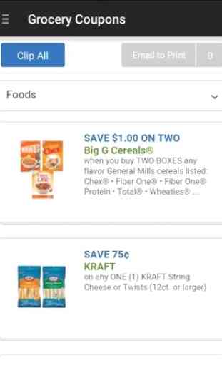 Grocery Coupons - Clip + Save 1