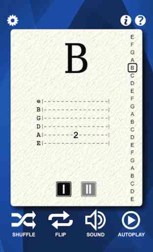 Guitar Notes Flash Cards 3