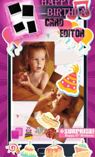 Happy Birthday Cards Maker 1