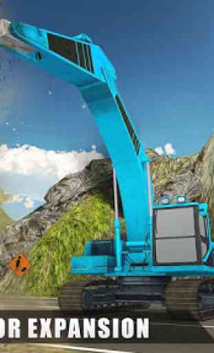 Heavy Excavator Rock Mining 3D 3