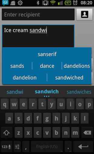 Ice Cream Sandwich Keyboard 2