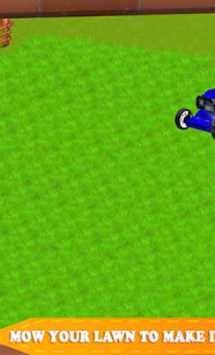 Kids lawn mower learning sim 3
