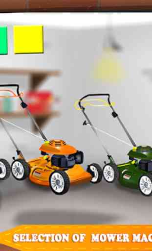 Kids lawn mower learning sim 4