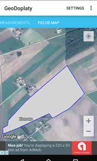 Land Parcels GPS Areas 2