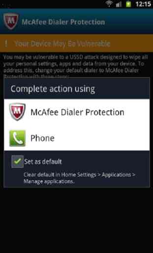 McAfee Dialer Protection 2