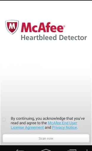 McAfee Heartbleed Detector 1