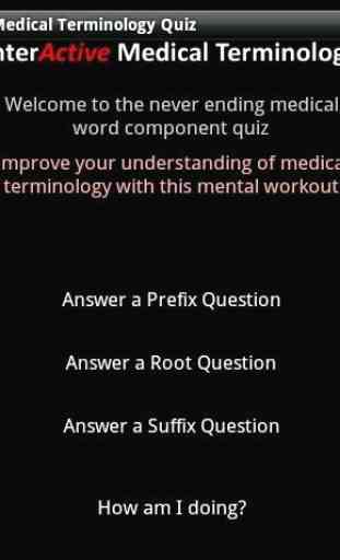 Medical Terminology Quiz 1