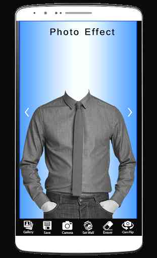 Men Shirt With Tie Photo Maker 3