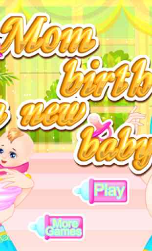 Mother birth baby games 1
