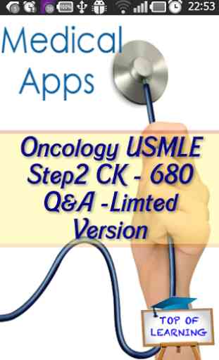 Oncology USMLE Step 2 CK Q & A 1