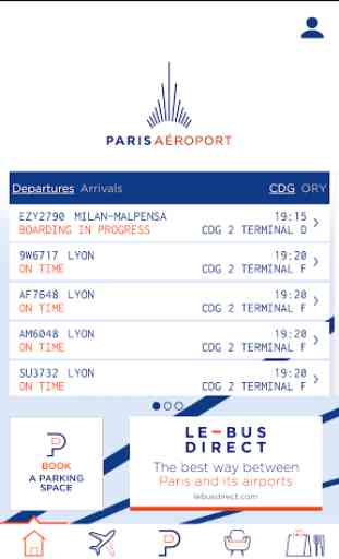 Paris Aéroport – Official App 1