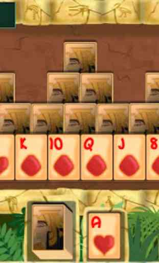 PYRAMID SOLITAIRE card game 2