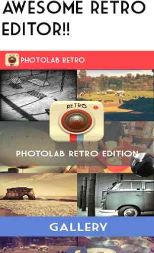 Retro camera -Vintage grunge 1