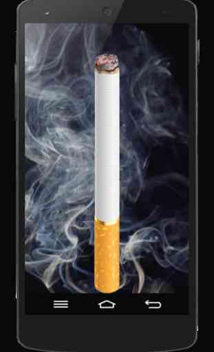 Smoking virtual cigarette 2