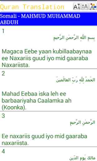 Somali Quran 1