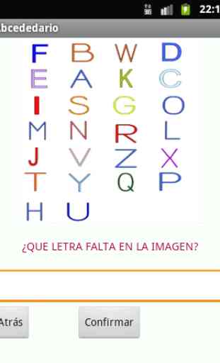 Spanish alphabet 3