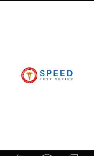 Speed Medical Test Series 1