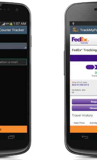 Track My Parcel: Courier Track 1